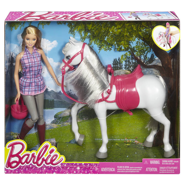 BARBIE Puppe & Pferd – Barbie Puppen