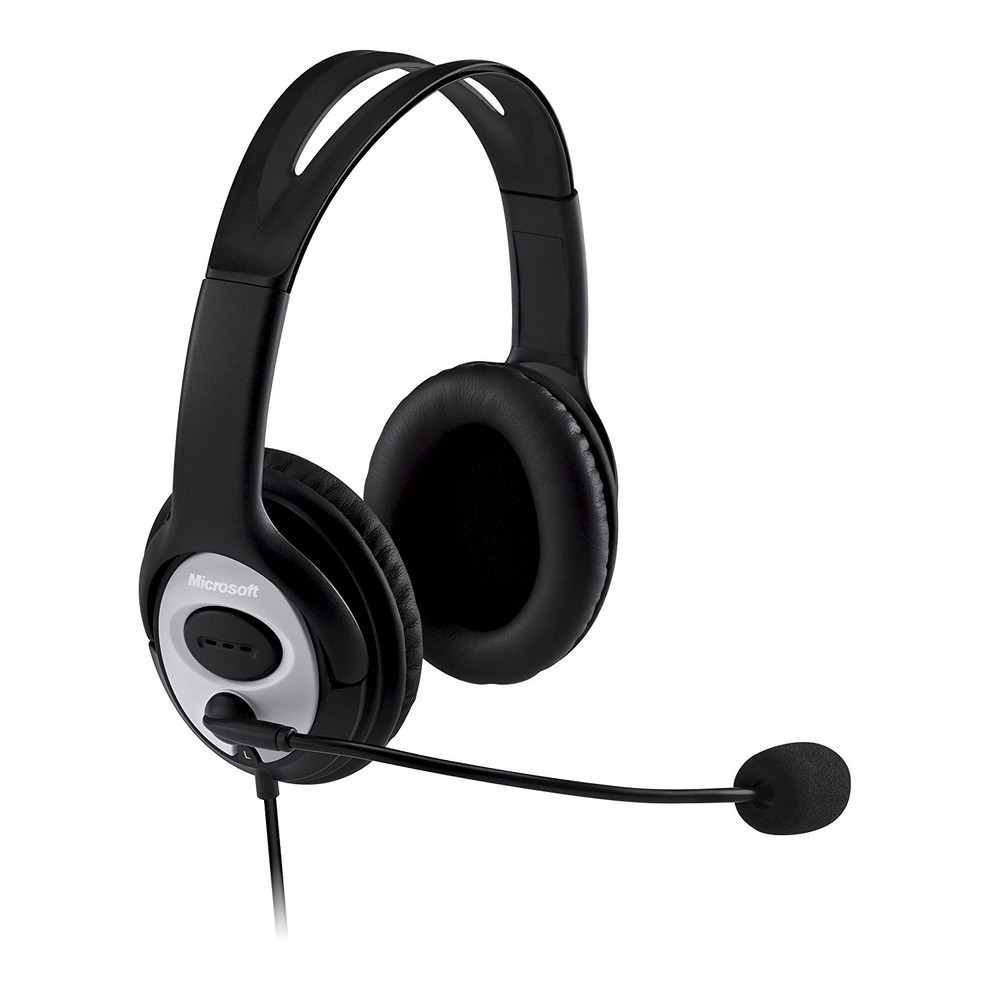 Microsoft Over-Ear Headset LifeChat LX-3000 Black – Microsoft Kopfhörer & Headset