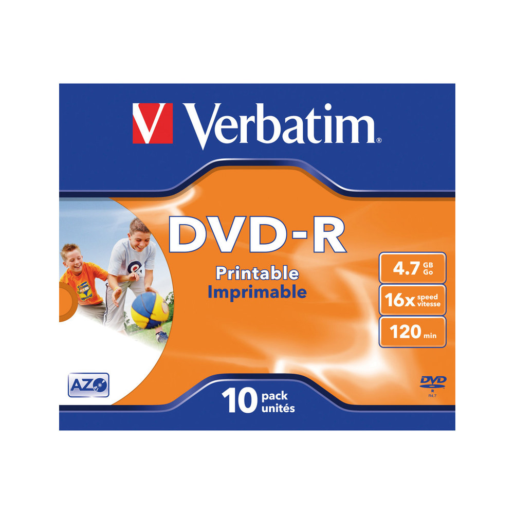 Verbatrim DVD-R – Verbatim Datenträger
