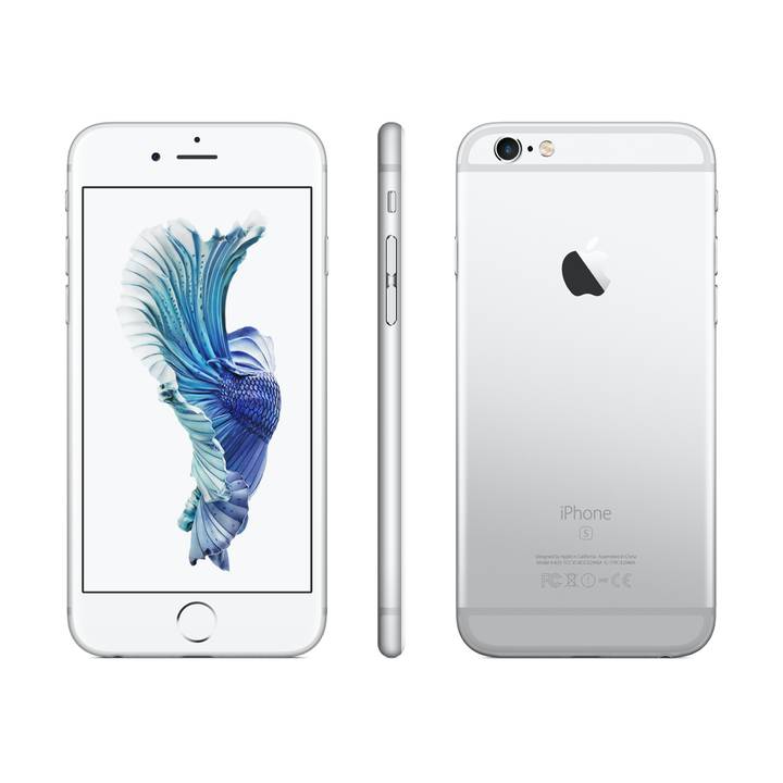 Apple iPhone 6S 128 GB Silver – Apple Mobiltelefone