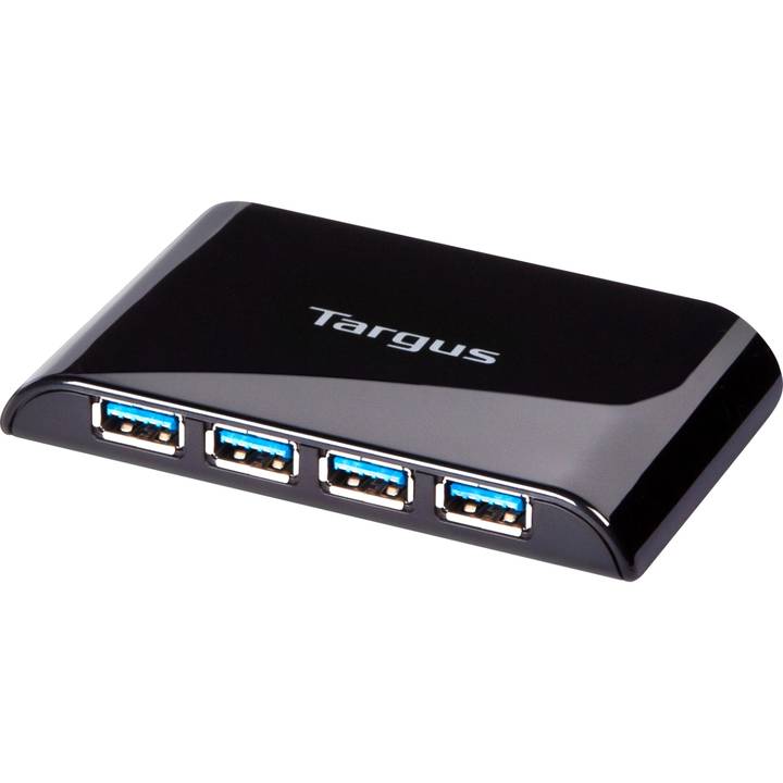 Targus 4-Port Hub, Schwarz – Targus USB-Hubs