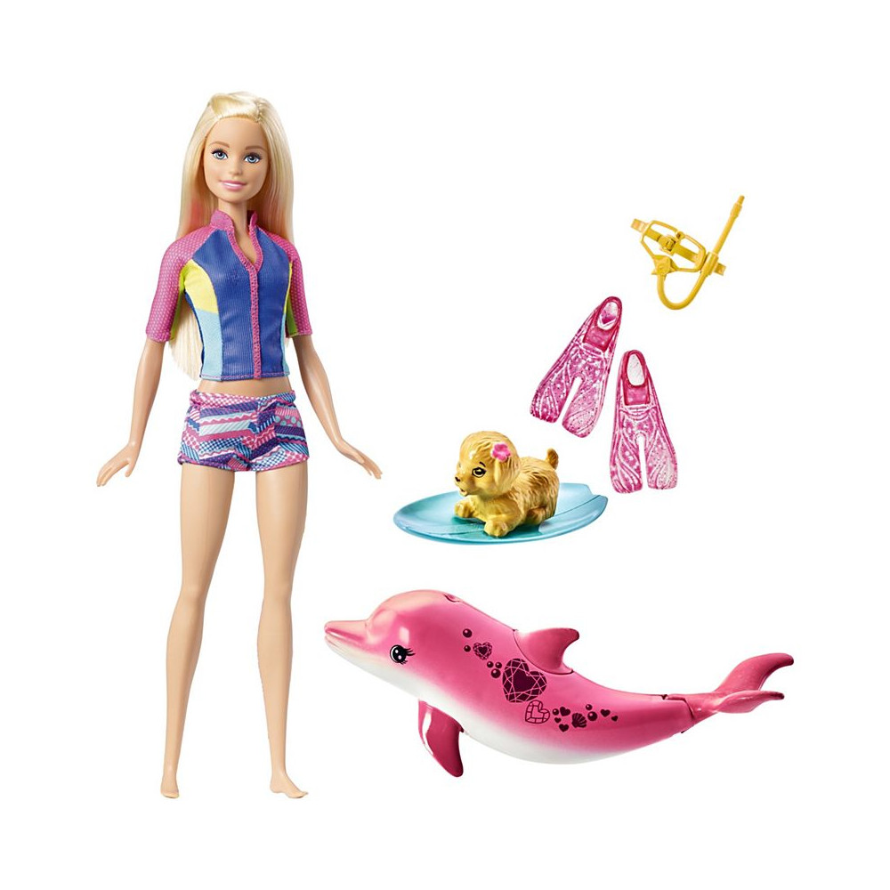 BARBIE Magie der Delfine – Barbie & tierische Freunde – Barbie Puppen