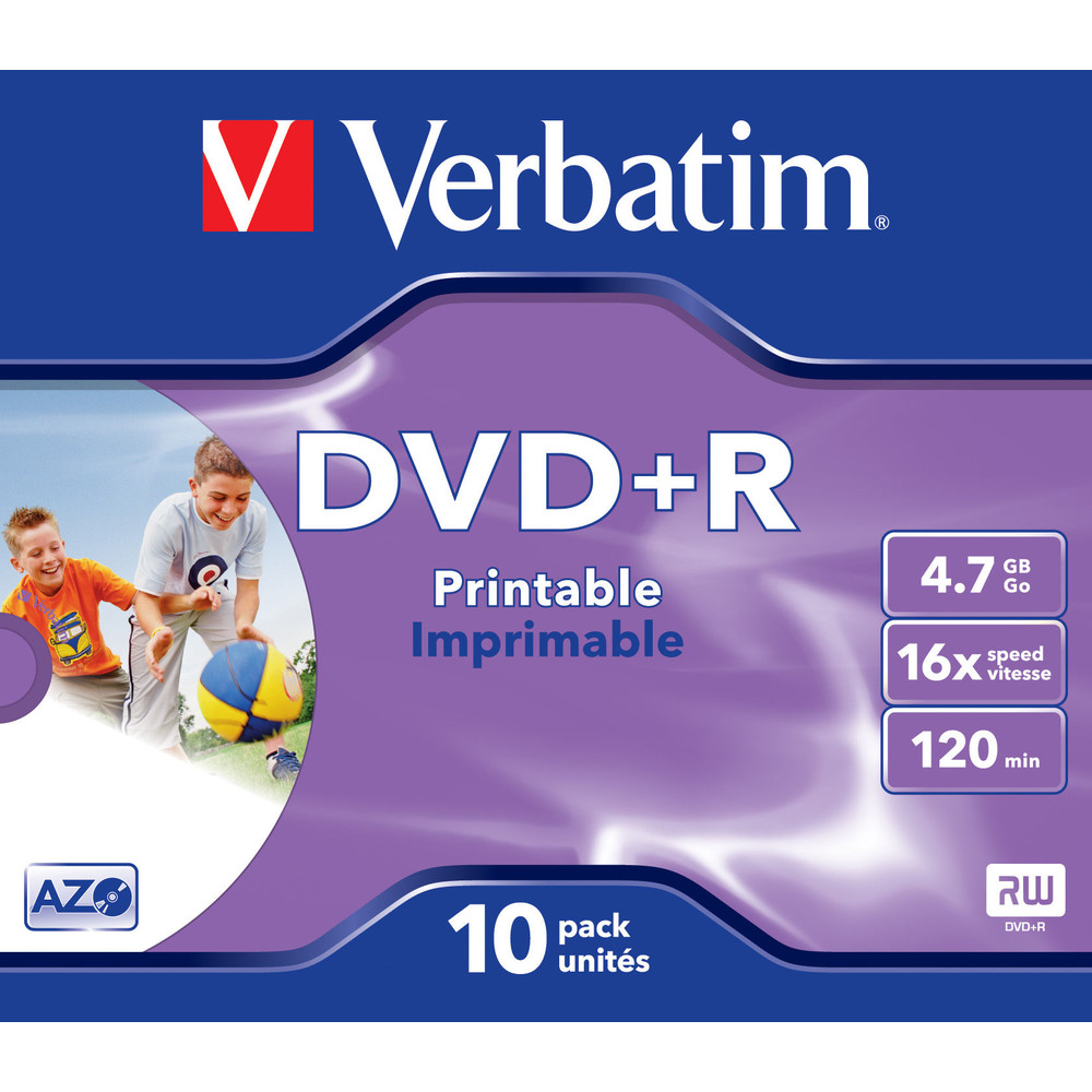 Verbatrim DVD+R – Verbatim Datenträger