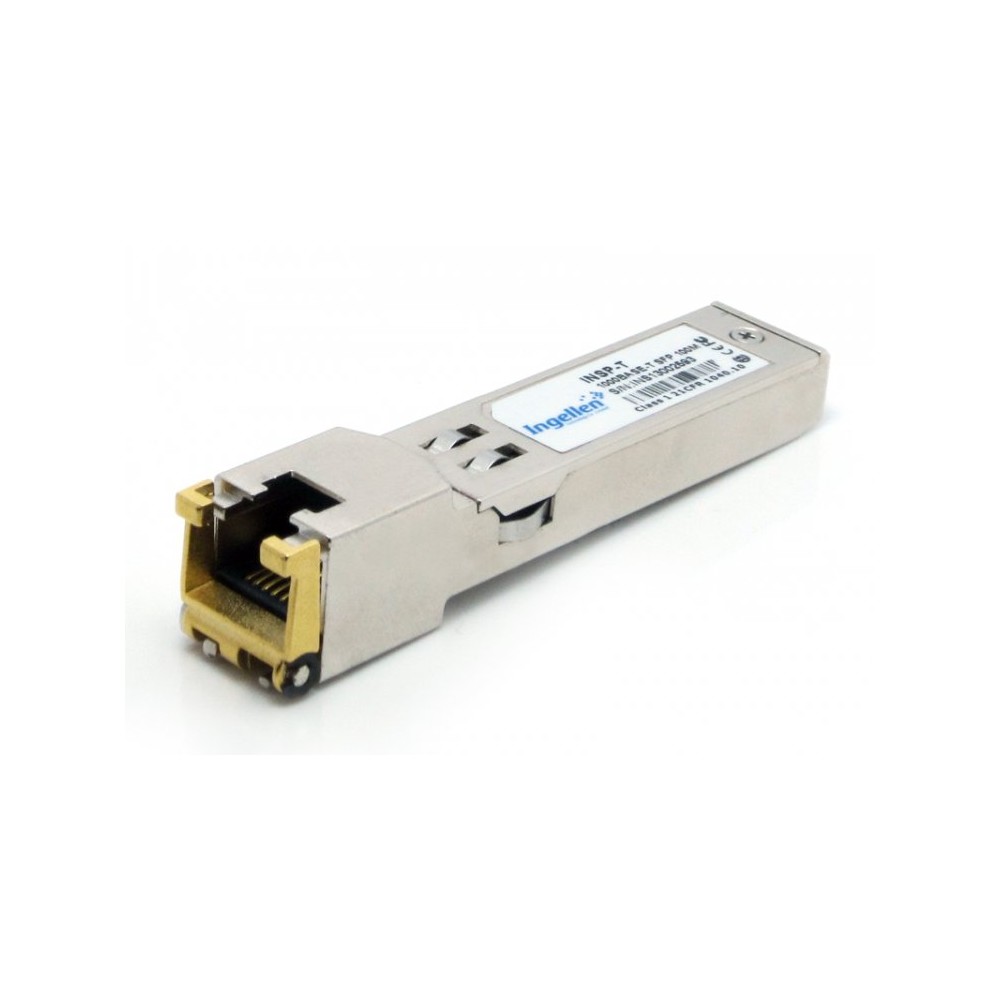 Cisco SFP (Mini-GBIC) Transceiver-Modul 1000Base-T zu RJ-45 (LAN), Silver – Cisco Computer Kabel / Adapter