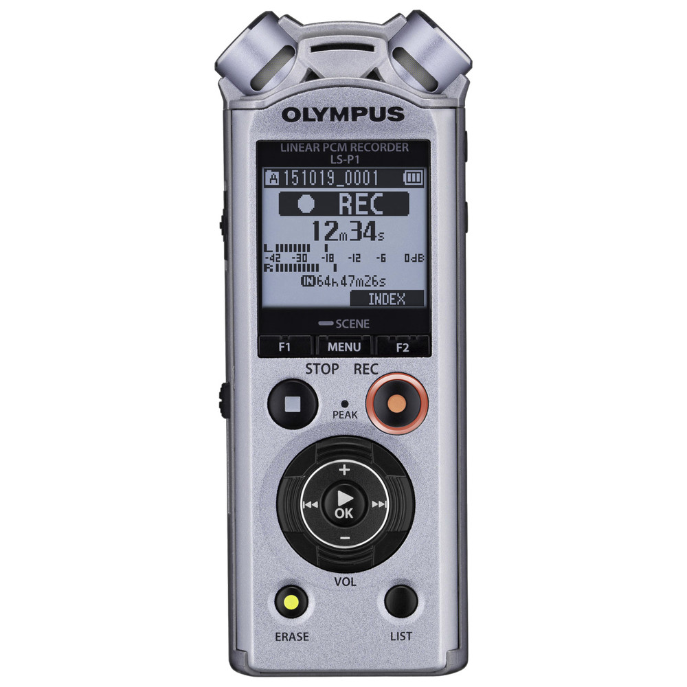 Olympus LS-P1 Silver – Olympus Diktiergeräte