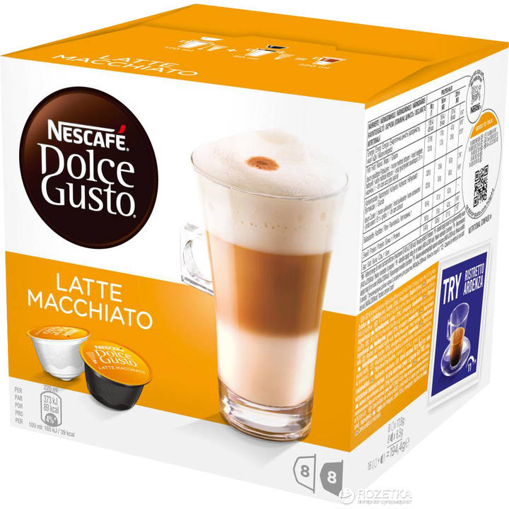 Nescafé Dolce Gusto Latte Macchiato – Nescafe Kaffeebohnen/Kapseln