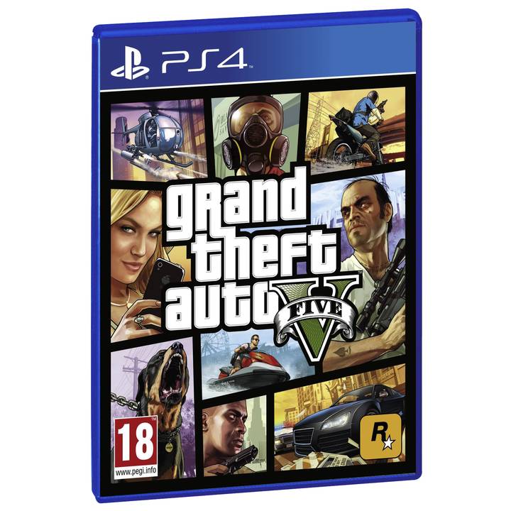 Grand Theft Auto V (FR) – Take-two Interactive Software Spielkonsolen Games