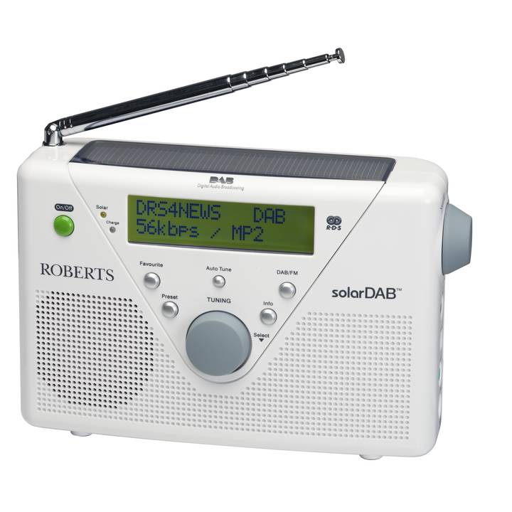Roberts RADIO solarDAB2 – Roberts Radio Radio & Boomboxen