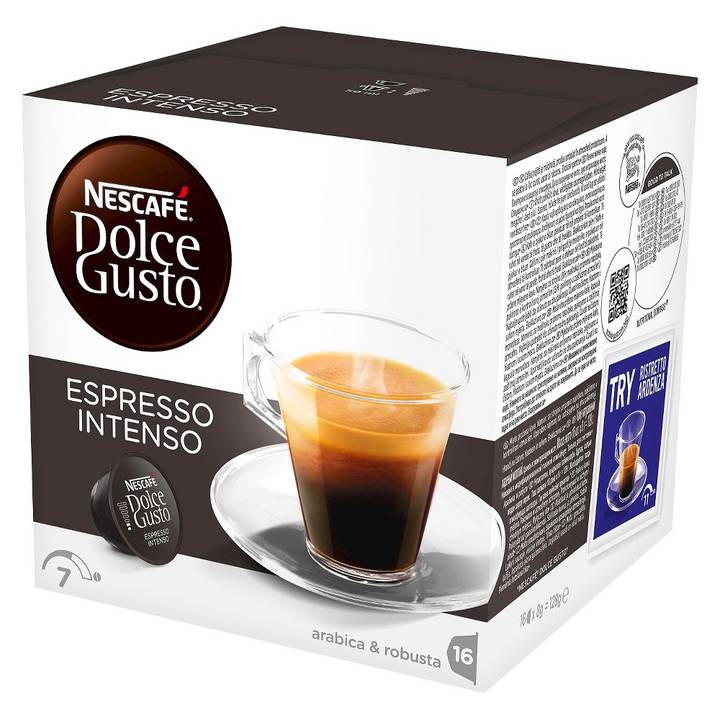 Nescafé Dolce Gusto Espresso Intenso – Nescafe Kaffeebohnen/Kapseln