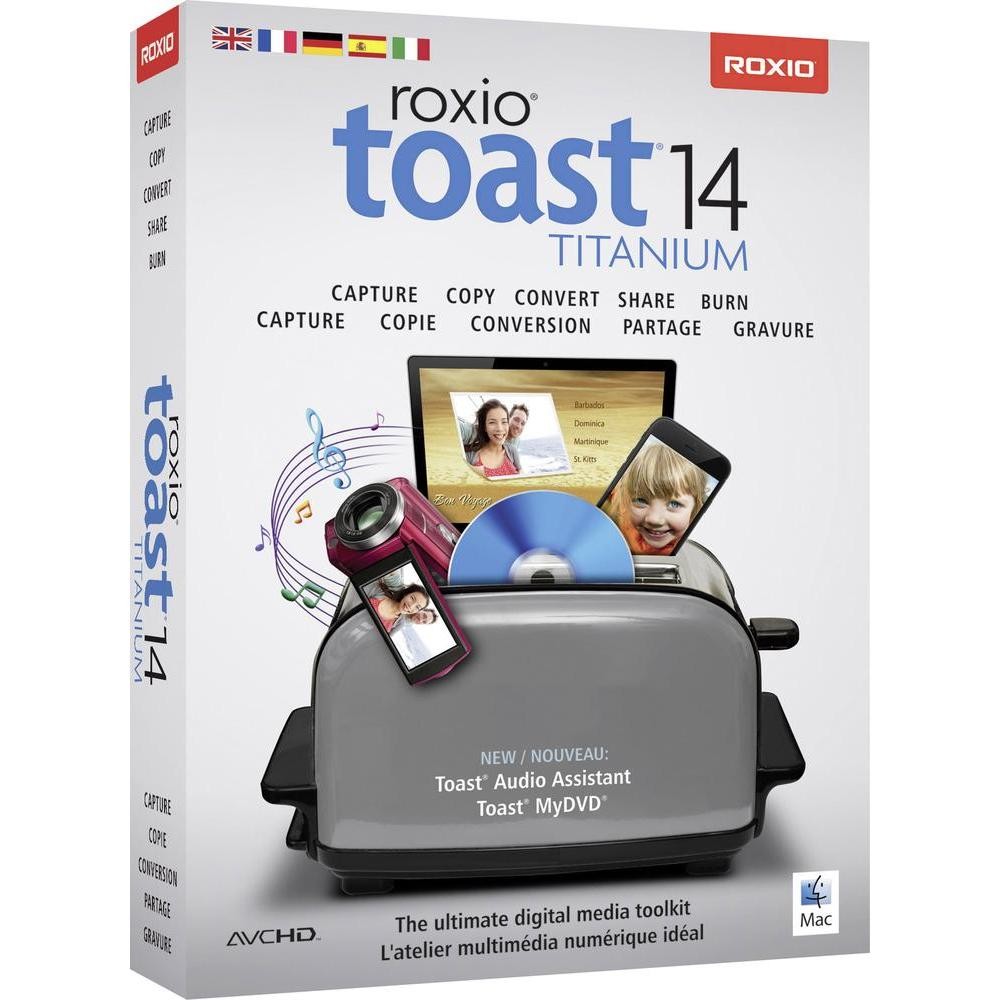 Corel Roxio Toast Titanium V. 14 – Roxio Software
