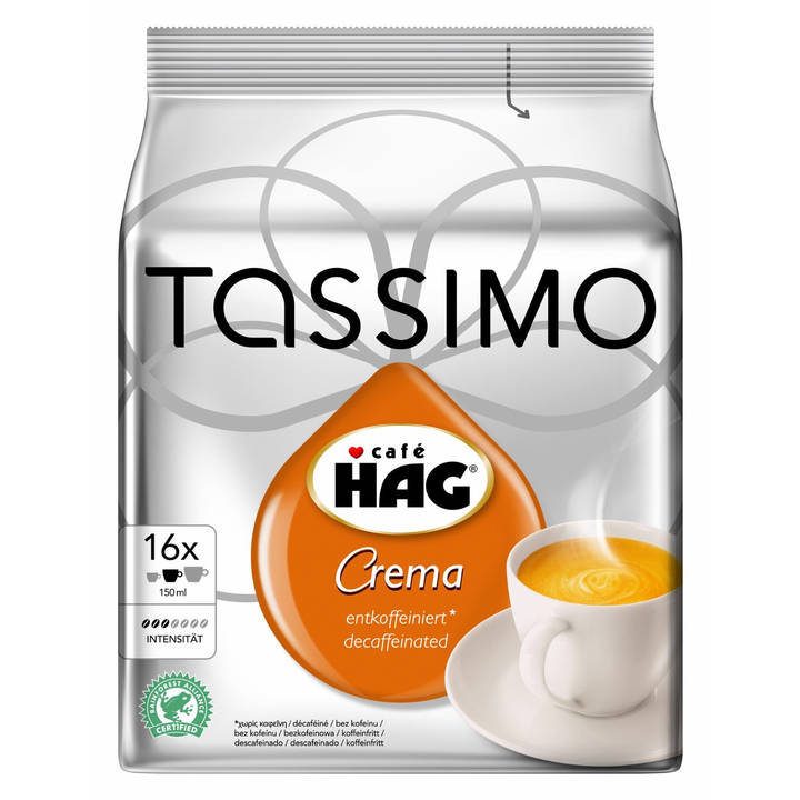 Tassimo Hag Crema – Tassimo Kaffeebohnen/Kapseln