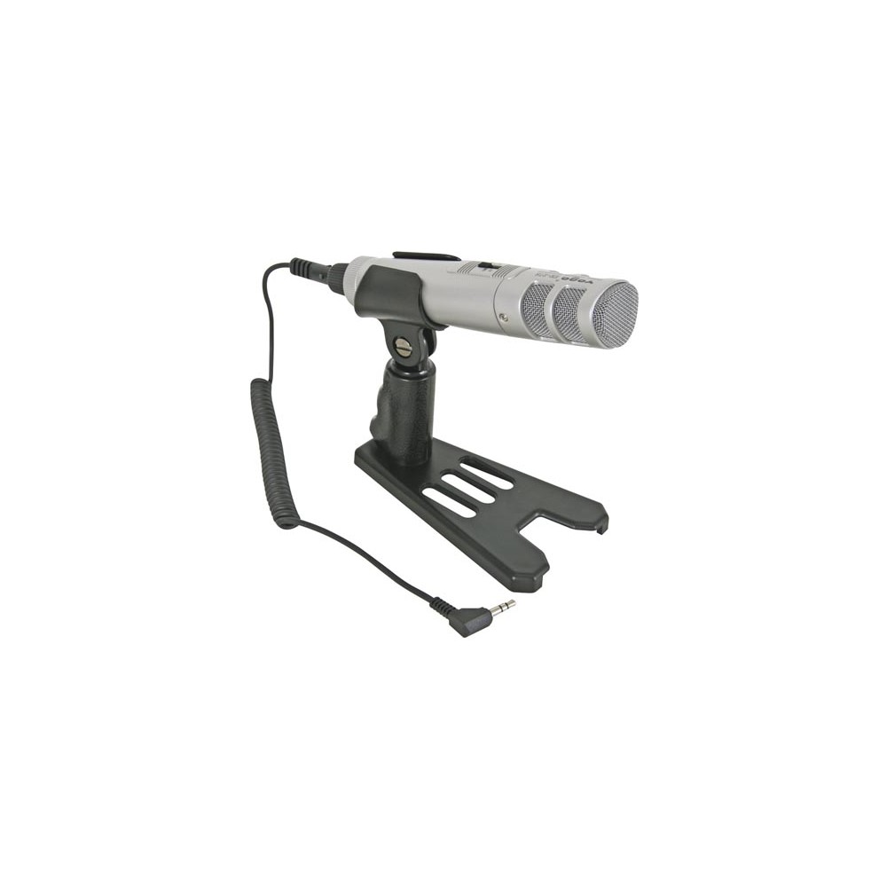 Velleman MIC2ST Stereo-Mikrofon Silver – Velleman Mikrofon