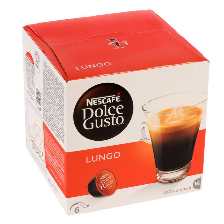 Nescafé Dolce Gusto Lungo – Nescafe Kaffeebohnen/Kapseln