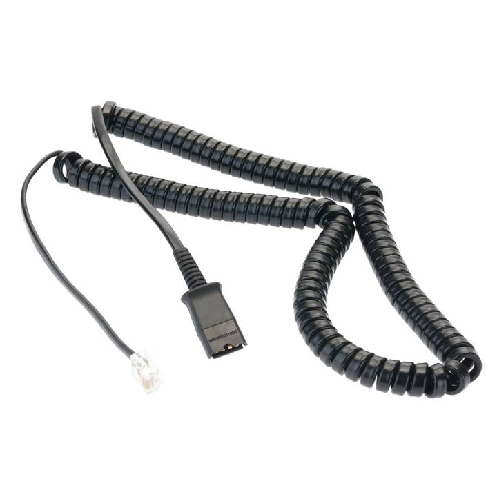 Plantronics Adapterkabel QD Stecker auf RJ-45 – Plantronics Telefon Kabel / Adapter