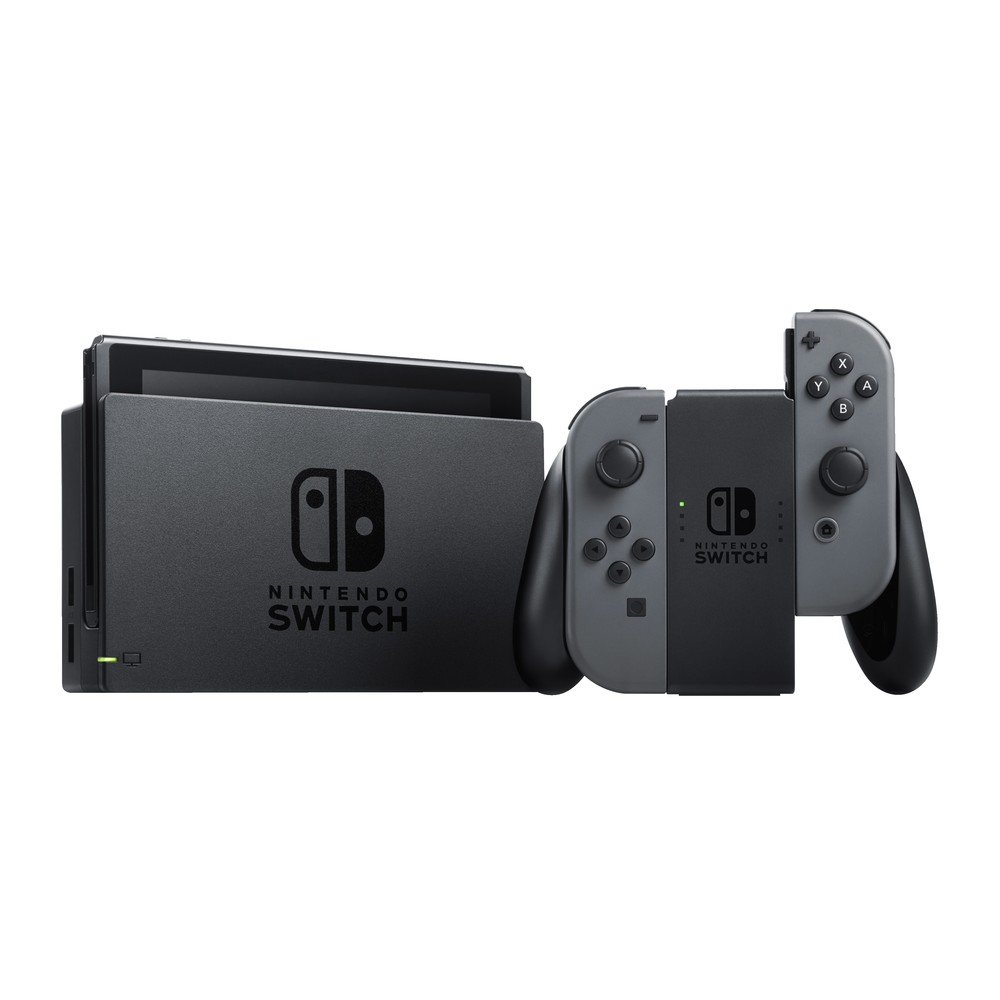 Nintendo SWITCH Konsole Neon Grey – Nintendo Spielkonsolen