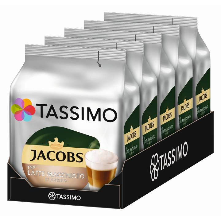 Tassimo Jacobs Latte Macchiato – Tassimo Kaffeebohnen/Kapseln