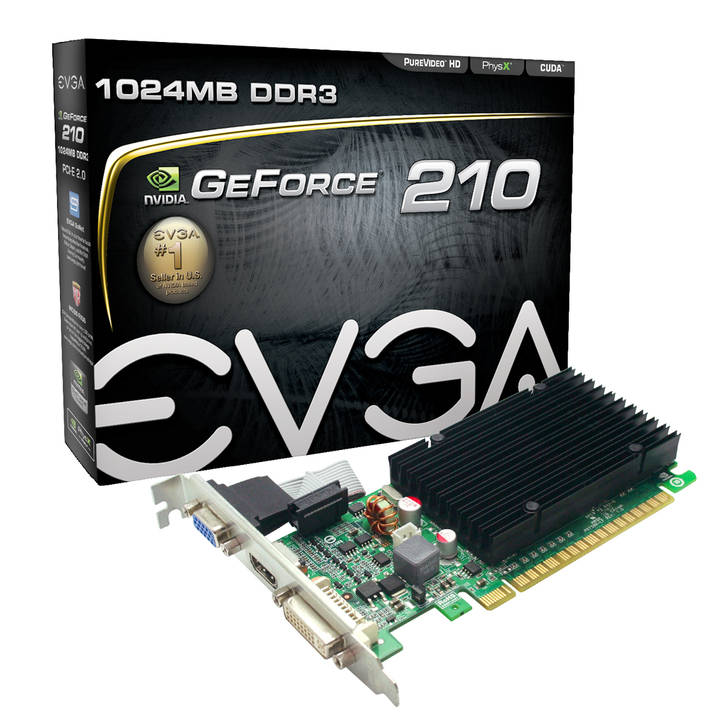 EVGA GeForce 210 Grafikkarten GF 210 1GB – Evga.com Grafikkarten