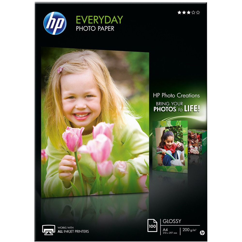 HP Fotopapier Everyday Photo Paper – Hp Druckerpapier & Folien