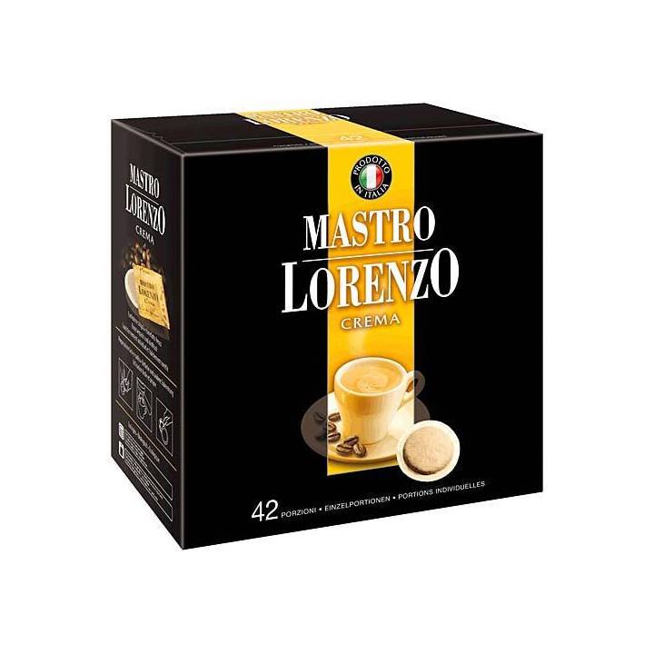 Mastro LORENZO Crema 42 Pads – Mastro Lorenzo Kaffeebohnen/Kapseln