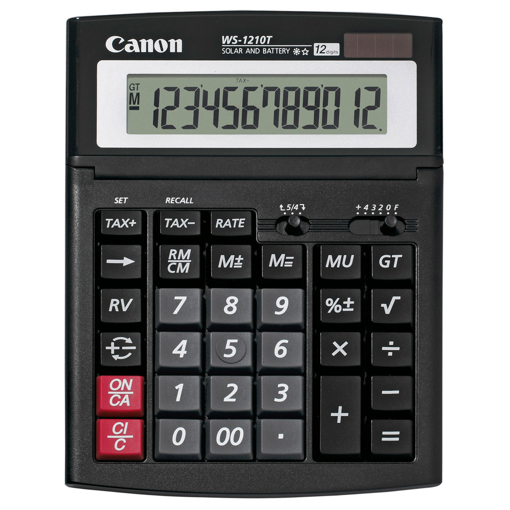 Canon WS-1210T – Canon Tisch- & Taschenrechner