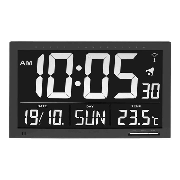 TFA 60.4505 Digital table clock Rechteckig Schwarz Tischuhr – Tfa Dostmann Wanduhren