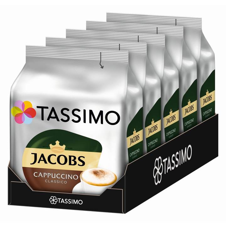 Tassimo Jacobs Cappuccino – Tassimo Kaffeebohnen/Kapseln