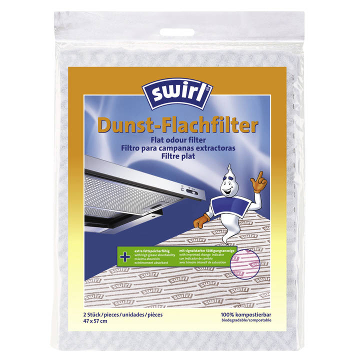 Swirl Dunst-Flachfilter – Swirl Grossgeräte Zubehör
