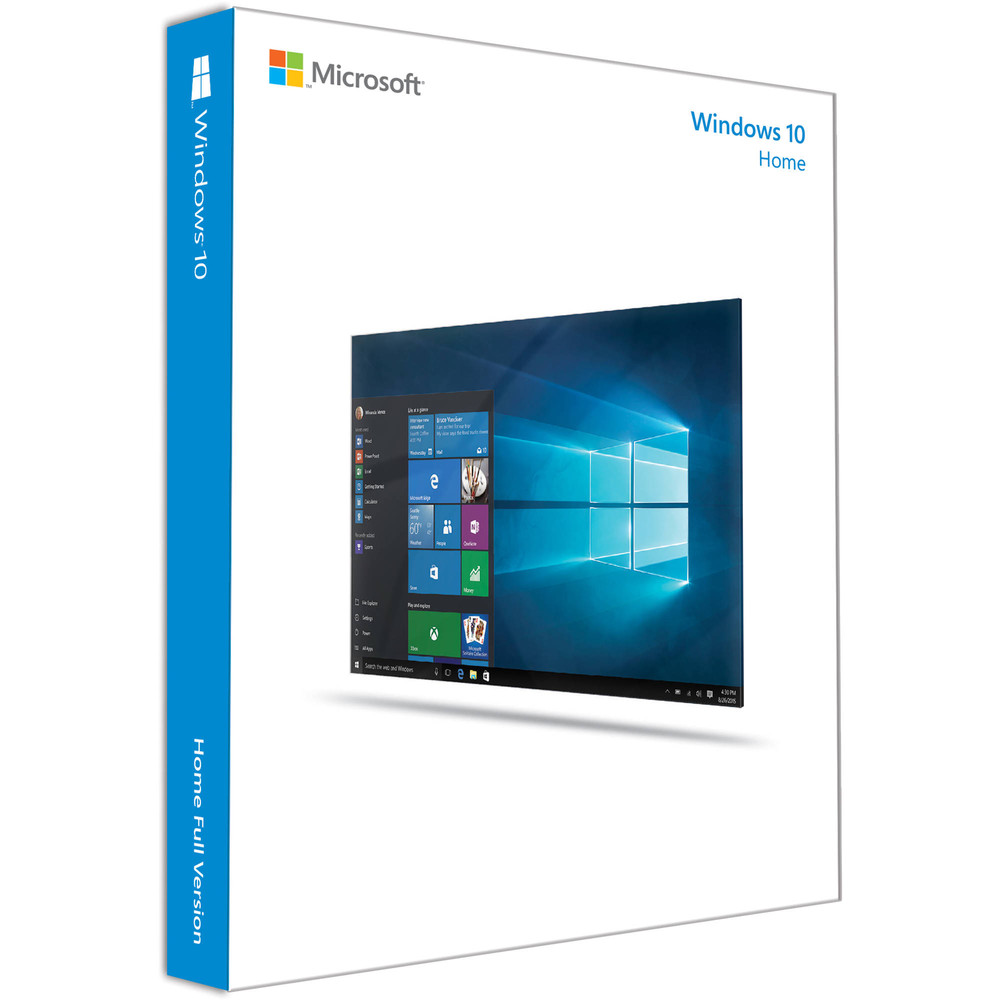 Microsoft Windows 10 Home – Microsoft Software