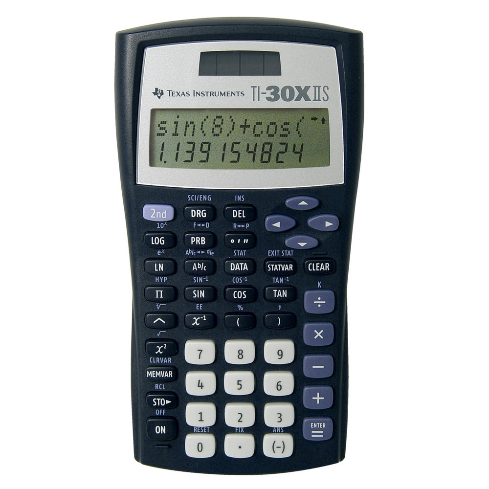 Texas Instruments TI-30X II S Solar – Texas Instruments Tisch- & Taschenrechner