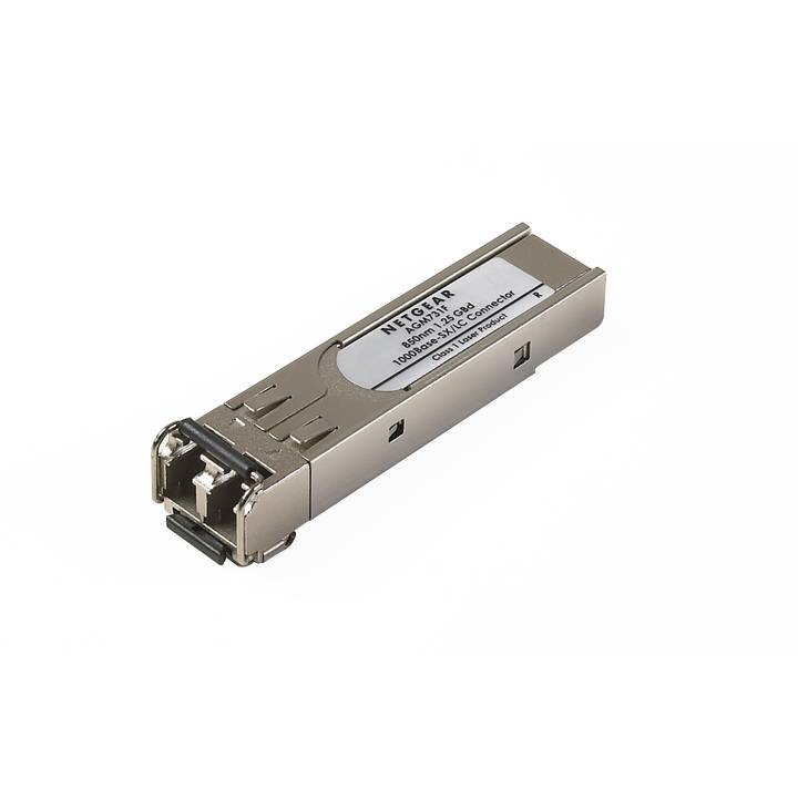 Netgear ProSafe AGM731F SFP (Mini-GBIC) Transreceiver-Modul LC Multi-Mode, Silver – Netgear Switches