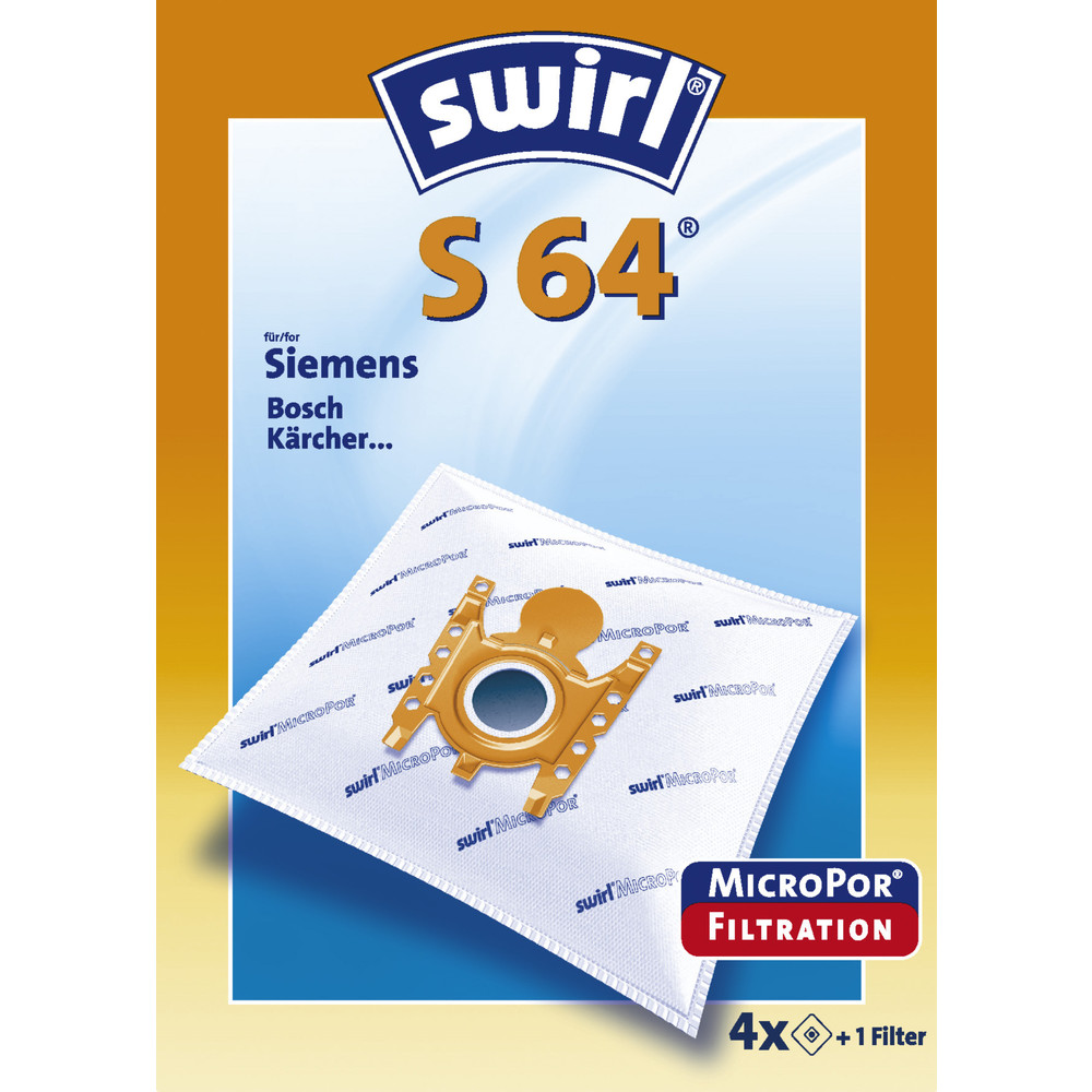 Swirl S64/S66 – Swirl Staubsaugerbeutel