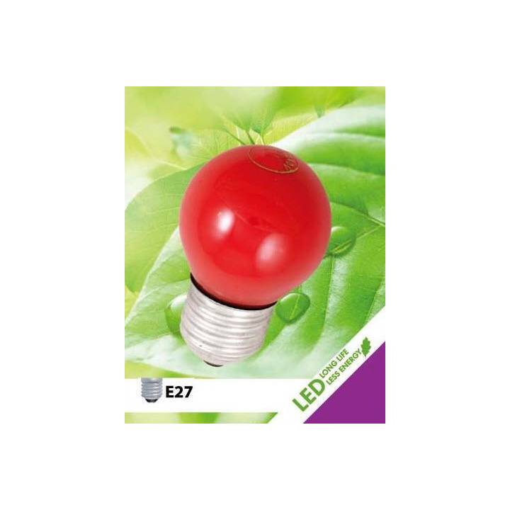 ELEKTROMATERIAL LED Mini Globe, Rot – Elektromaterial Leuchtmittel & Glühbirnen
