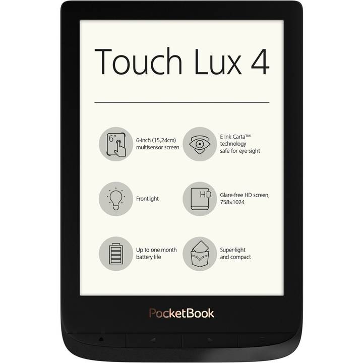 Pocketbook Touch Lux 4 Schwarz – Pocketbook Ebook Reader