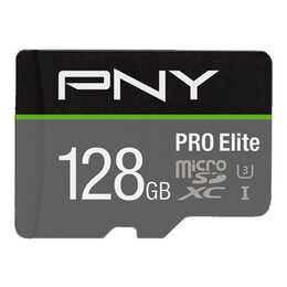 PNY TECHNOLOGIES MicroSDXC UHS-I PRO Elite (Class 10, 128 GB, 100 MB/s)
