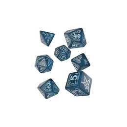 Q WORKSHOP L'Appel de Cthulhu Abyssal Set de dés (7 Parts)