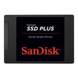 SANDISK Plus (SATA-III, 240 GB, Nero)