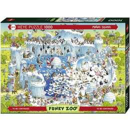 HEYE KALENDER Funky Zoo Puzzle (1000 x)