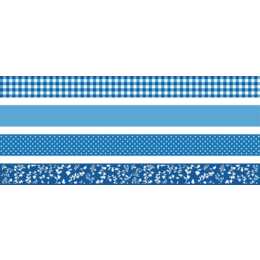 HEYDA Washi Tape Set (Blau, 5 m)