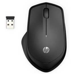 HP Silent 280M Maus (Kabellos, Office, Jet Black)
