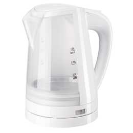 INTERTRONIC Cordless Kettle (1 l, Plastique, Blanc)