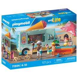 PLAYMOBIL My Life Ice Cream Truck mit Surfshop (71904) - Interdiscount