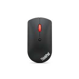 LENOVO ThinkPad Silent Souris Bluetooth (Sans fil, Office, Noir, Rouge)