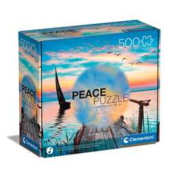 CLEMENTONI Mer Peace Puzzle (500 x)