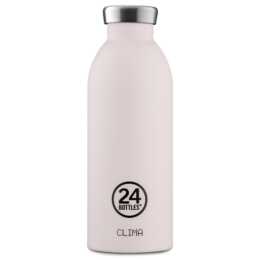 24BOTTLES Thermo Trinkflasche Clima Stone Gravity (0.5 l, Lila, Pink)