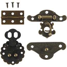 CREATIV COMPANY Kleinteile (Braun, Gold, Metall)