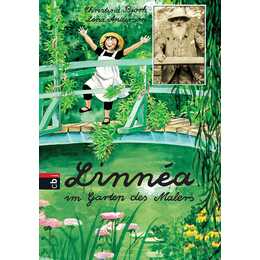 Linnéa im Garten des Malers