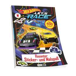 Hot Wheels Let's Race: Rasanter Sticker- und Malspaß