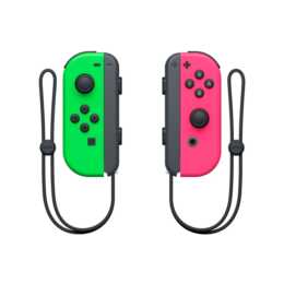 NINTENDO Joy-Con Duo Controller (Verde, Pink)