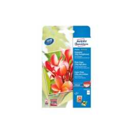 Carta Fotografica Inkjet Premium Avery Zweckform 250 G/m² – 50 Fogli 10x15 Cm, Opaca Satinata