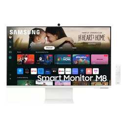 SAMSUNG Smart M8 LS32DM801UUXEN (32", 3840 x 2160, Weiss)